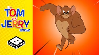 Jerry Gets Buff! | Tom & Jerry Show | @BoomerangUK