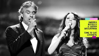 Andrea Bocelli &amp; Sarah Brightman - Time To Say Goodbye (Italian-English-Korean Lyrics/Letra)