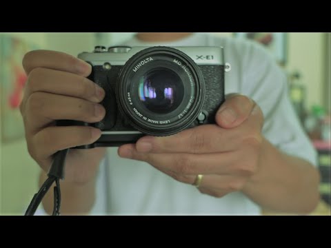 Street Photography PORTRAIT (Settings + POV) FUJIFILM XE1 MINOLTA MD ROKKOR 50MM F1.7