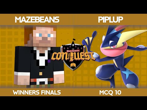 Top 8: Manchester Conquest 10 -  MazeBeans (Steve) vs Piplup (Greninja) - Winners Finals