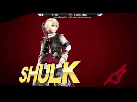 Seven Seas Tournament 6 - Fred (Shulk) vs Cotoletta (Villager) - Losers Round 4