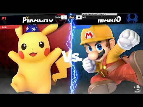 DDD 50 SSBU WR2 - Saiki (Pikachu) vs MJ (Joker /  Mario)