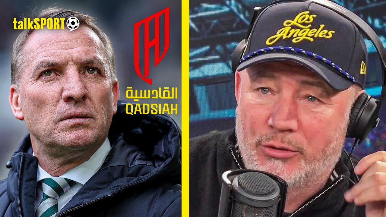 Ally McCoist REACTS to Brendan Rodgers Signing 2.5 Year Deal as New Al-Qadsiah Manager!