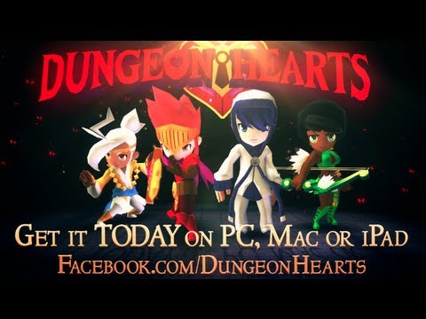 Dungeon Hearts - Launch Trailer thumbnail