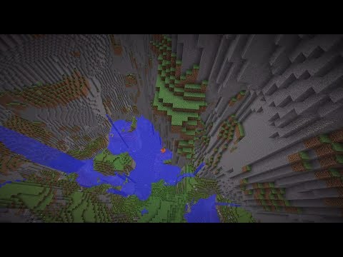 EPIC Minecraft Amplified World with Diamonds!