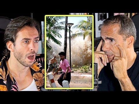 Estuvo en las playas justo después del terrible Tsunami de 2004 y explica el horror que vio ahí