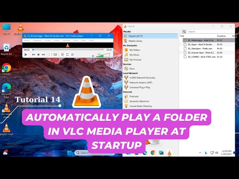 How to Automatically Play a Folder in VLC Media Player at Startup | VLC Tutorial 14