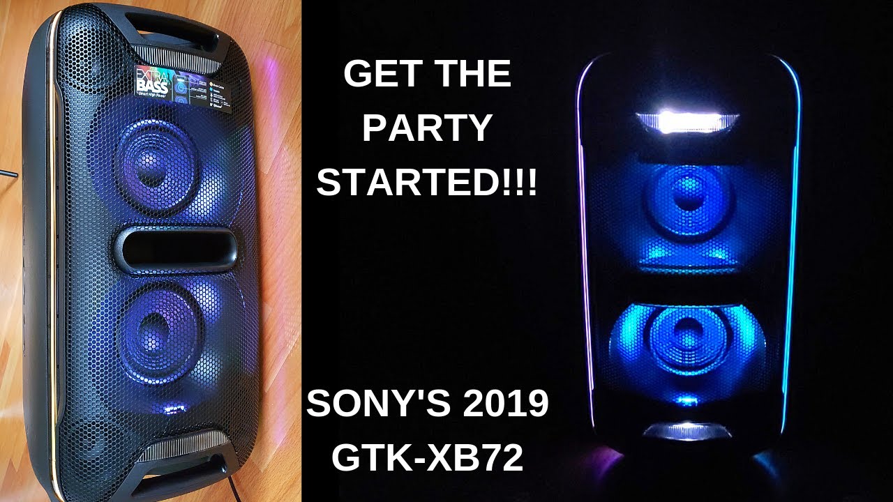 sony speaker gtk xb90