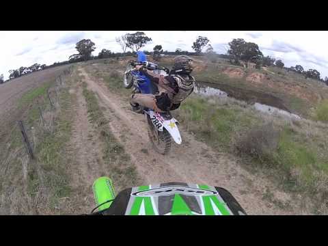Ride in quarry near cobram