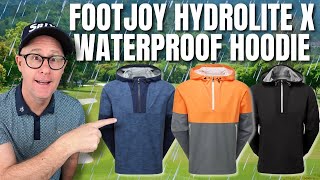 FootJoy HydroLite X Waterproof Hoodie Review - Must Have Golf Jacket!