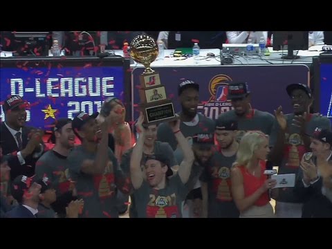 2017 NBA D-League Championship Trophy Presentation: Raptors 905 - April 27, 2017