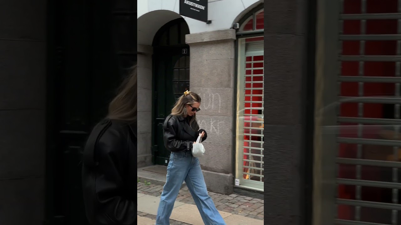 Elegance Redefined: Women's Black Leather Jacket - Get Yours at SEACAID!  #shopnow #fashion  #ootd