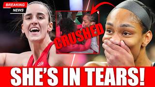 2 Minutes Ago: Caitlin Clark DESTROYED A’ja Wilson With Record Breaking Victory | She’s In Tears!