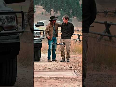 Kayce kindly teaches the man how to be a good neighbour | Yellowstone