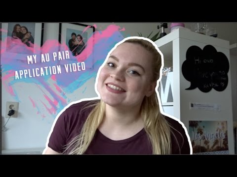 Cultural Care Au Pair Application Video