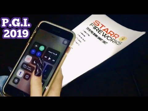 Starr Fireworks DEMO at the PGI 2019