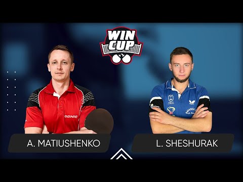 23:15 Andrii Matiushenko - Liubomyr Sheshurak West 6 WIN CUP 08.04.2024 | TABLE TENNIS WINCUP