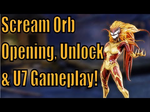 Scream Orb Opening & Unlock w U7 Gameplay - Marvel Strike Force