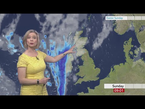 Sarah Keith-Lucas - BBC Weather 15/04/2022 - HD