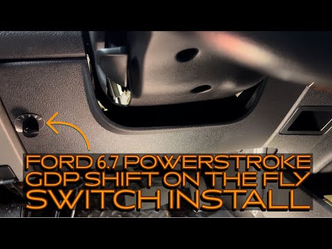 Ford 6.7 GDP SOTF Shift On The Fly Switch Install