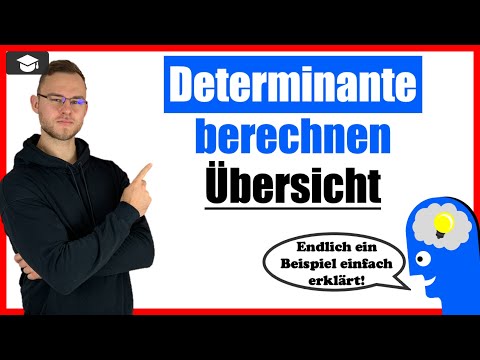 Determinante berechnen Regeln und Anwendungsfälle - Übersicht