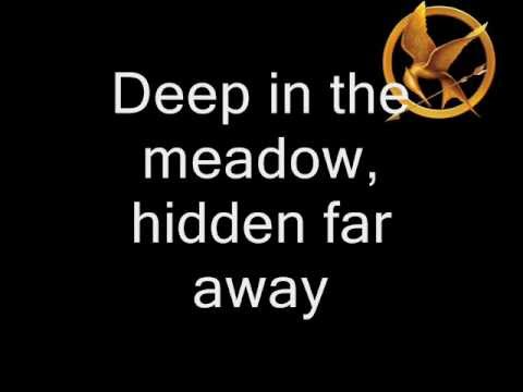 Deep in the Meadow - Lullaby (lyrics) - The Hunger Games Movie (2012)