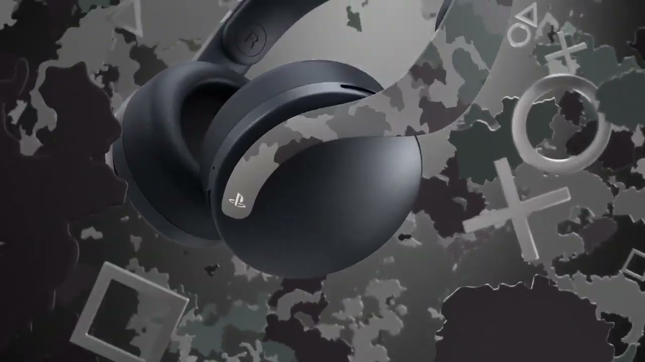 Геймпад DualSense Wireless Controller для Sony PS5 (Grey Cammo) video preview