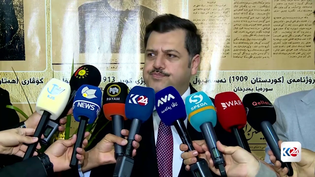 ڤیدیۆ | کۆنگرەی رۆژنامەوانی نەبەز ئیسماعیل گوتەبیژی وەزارەتی ئەوقاف