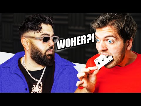 Rapper REAGIERT auf meine ZAUBERTRICKS