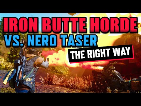 Iron Butte Horde vs. Taser Only - NO SHOTS FIRED
