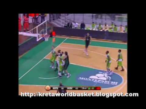 Euroleague 2010 - Week 8 : Montepaschi Siena - Asvel Villeurbanne 83-74 (16-12-09) highlights