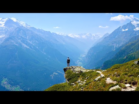Hiking the Haute Route in Switzerland (100 miles in 9 days)