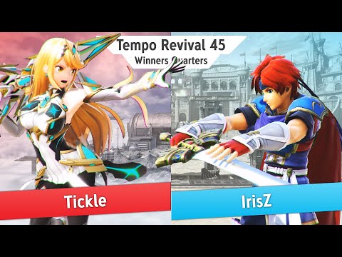 Tempo Revival 45 - Tickle (Pyra Mythra) Vs. IrisZ (Roy) - Winners Quarters - Smash Ultimate