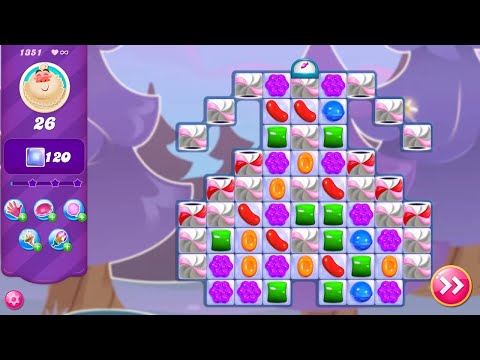 Candy Crush Saga LEVEL 1351 NO BOOSTERS (new version)🔄✅