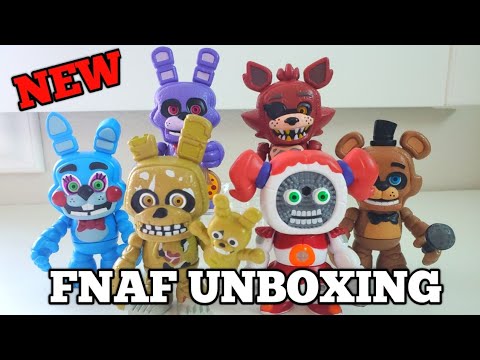 FNAF FUNKO SNAPS UNBOXING! - Five Nights at Freddy's Toys Merch Unboxing Review