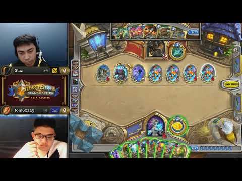 Staz vs tom60229 - Hearthstone Grandmasters Asia-Pacific - Week 6