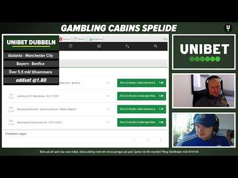 Speltips: Unibet dubbeln | Tisdag 2/11