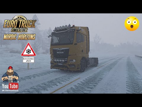 KOMPLETT WINTER! ❄️ Frosty Winter v10.4 auf Nordic Horizons (ETS2 1.57)