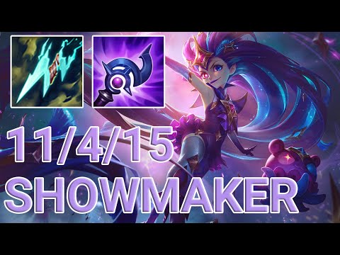 DK ShowMaker Zoe Mid VS Ahri | KR Challenger Patch 13.12