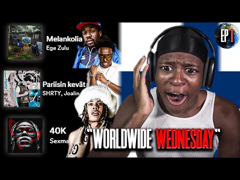 MY FIRST TIME REACTING TO FINNISH RAP!!!| FINLAND has RAPPERS that sound like THIS...