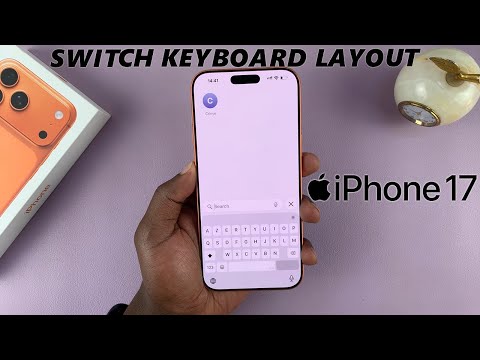 How To Change Keyboard Layout On iPhone 17 / 17 Pro