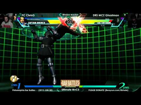 Bar Battles #2 - UMvC3 Winners - FC ChrisG VS DRS MCZ Ghostman