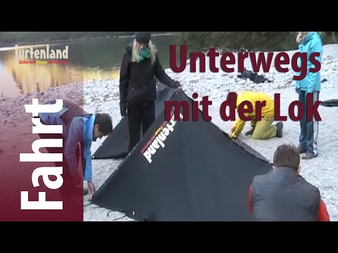Auf Fahrt - Die Lok - Jurtenland