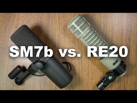 Shure SM7b vs. Electro Voice RE20 Comparison (Versus Series)