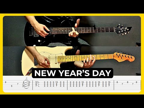 New Year's Day - U2 | Tabs | Guitar Lesson | Cover | Tutorial | Solo | All Guitar Parts