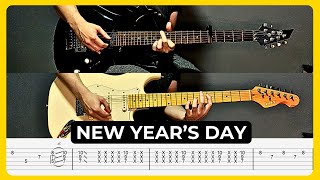 New Year's Day - U2 | Tabs | Guitar Lesson | Cover | Tutorial | Solo | All Guitar Parts