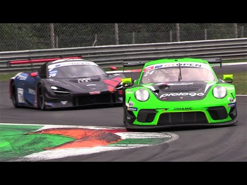 International GT Open Monza 2022- GT3 Mayheam at the Temple of Speed- Pure Sound & Action!