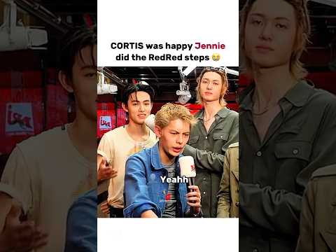 Jennie did Cortis dance😃 #trending #kpop #blackpink #jennie #cortis #redred #fypシ゚viral #shorts #fy