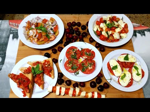 MIX DI INSALATE DI POMODORO