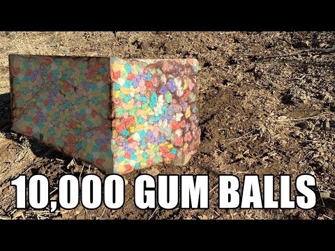 How Many Chewed Gum Balls Does It Take To Stop A Bullet?